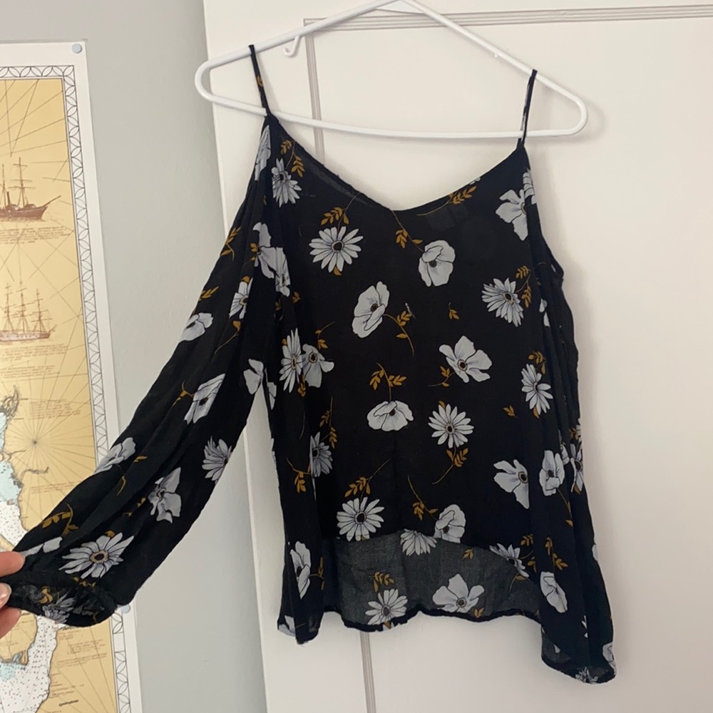 Floral Off The Shoulder Top